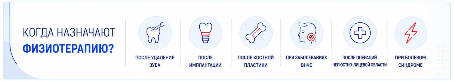 Физиотерапия после удаления зуба